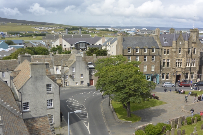 Kirkwall from the Bishop's Palace