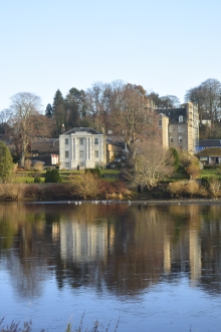 Houses across the Tay