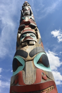 Two Brothers totem pole