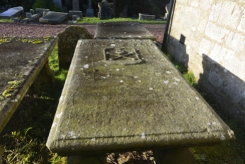 Grave of Rev Andrew Morton 1625-91
