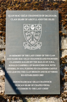 Clan Shaw memorial