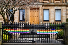 Glasgow Academy rainbow