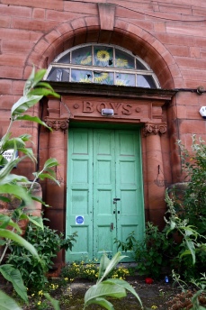 Boys door, former school in Townhead