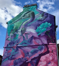 Merkland Street mural by Mark Worst