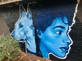 Street art at Kelvinbridge