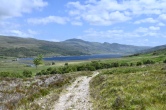 Walking down to Loch Achall